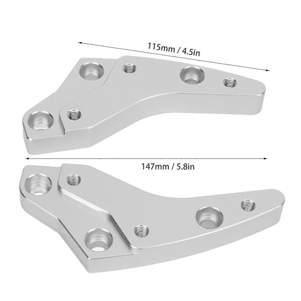 1 Par Motorsykkel Styrefeste Ergonomisk Rustsikker Aluminium Styreforhøyer Spacer Kit For K 1600 GT GTL