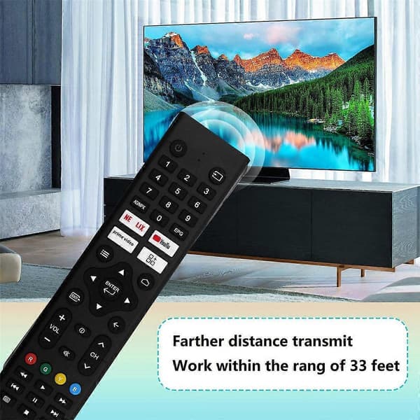 GB396WJSA Erstatningsfjernkontroll for Sharp LCD TV 2TC32DF1I 2T-C50DF1I 2T-C42DF1I