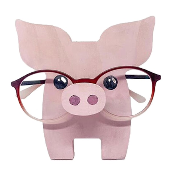 Brilleskabsdyr Brilleramme Hund Træ Brilleskabs Display Stativ piggy