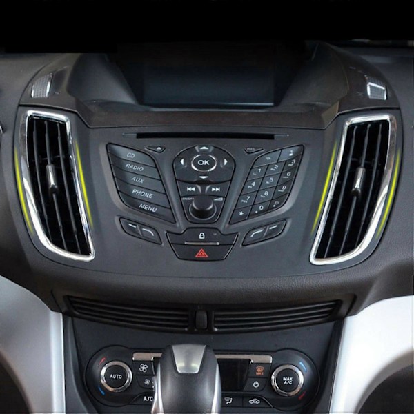 Passer for Escape 13- 2018 Front Luftventil Uttak Deksel Trim Ramme Bezel