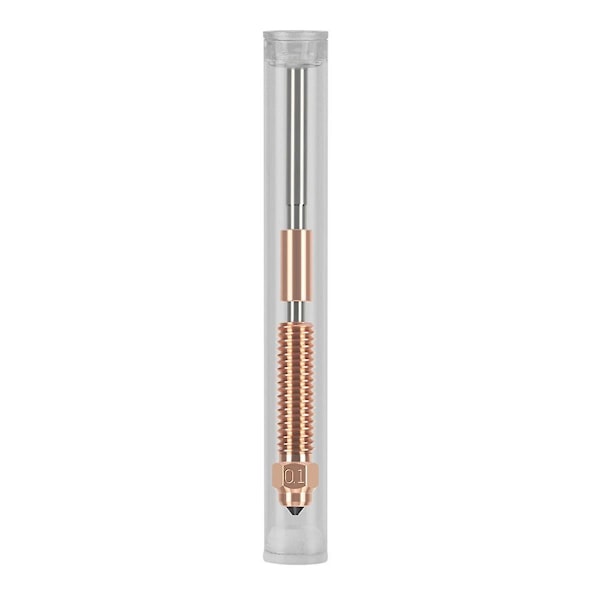 För K1C/K1 Max/ V3 Munstycke Högt Flöde Bimetall Koppar Titan Munstycken Snabbytbytesmunstycke 1.0mm