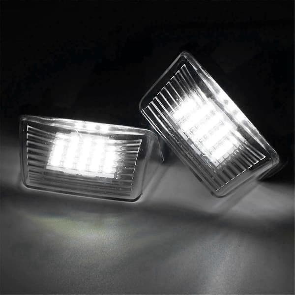 Nummerpladelygte Samling 6340A3 til 206 207 306 307 406 407 5008 Partner LED Xenon Nummerpladelygte