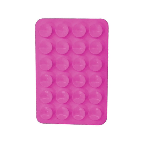 5 st Silikon Sugpropp Telefonfodral Självhäftande Fäste, För Iphone & Android Mobiltelefonfodral Kompatibelt, Handsfree Mobiltelefontillbehör Hållare purple