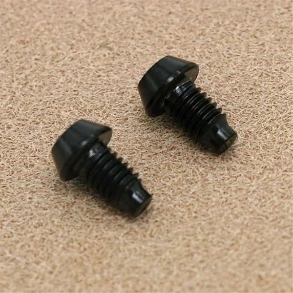 2 STK til TC4 Titanium Hydraulisk Skive Udstødningsskrue Mountainbike Bremse-Sort