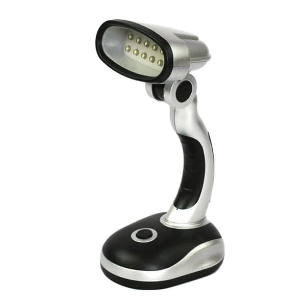 1/2/3 Rund LED Lysbase Display Stativ Lampe i Tre For Krystallkuler Desk Lamp 12 LED 1 Pc