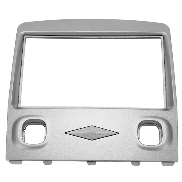 2Din Radio Stereo Fascia Ramme Dash Panel Trim Erstatning for Mazda Tribute 2006-2008 Grå