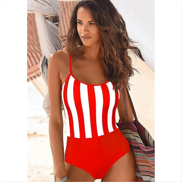 2023 ny monokini baddräkt i ett stycke med v-ringning style 8 XL