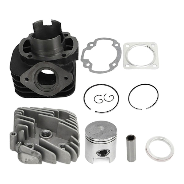 11 stk. Sylinderstempelsett 47 mm Bor Aluminiumlegering Høy Styrke for Dio50 ZX50 AF34 AF35 70cc