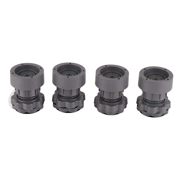 4 stk. Stødsikre Anti-vibrations Fødder til Vaskemaskine, Skridsikker Base, 8,5 cm