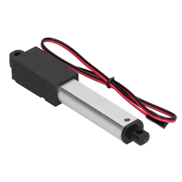 Mini Sähköinen Lineaaritoimilaite Vedenpitävä Mikro Pieni Liike DC12V 50mm Isku Robotti DIY-käyttöön Voima 90N Nopeus 9,5mm/s