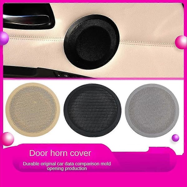 For 3-serie E90 E91 X1 E84 316 318 320 325 Bil Front Bakdør Høyttalerdeksel Audio Horns Case Beige