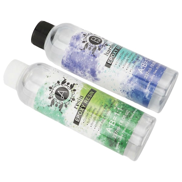Epoxy Resin Lim Transparent UV-bestandig Sikker Lav Lugt DIY Resin Lim til Smykker Træfinish Håndværk Fremstilling