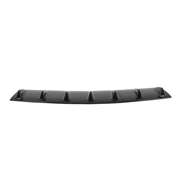 3 stk. Chassis Deflektor Universal Svart Bakleppe Hai Finne Spoiler Vinge Splitter Leppe Diffuser for Corolla Glossy Black