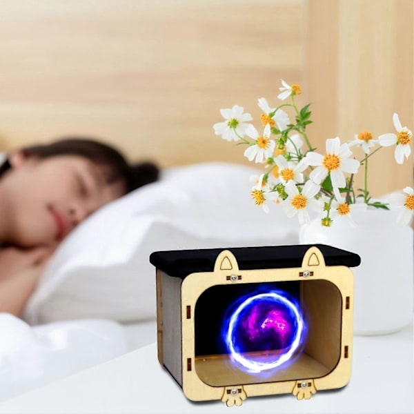 3D-holografia TV-projektorilelu puinen puhelin tabletti hologramminäyttö elokuvateatteri lasten STEM-opetus DIY-kokoonpanolelu pojat tytöt lahja