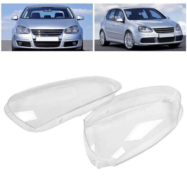 Par Strålkastarglas Skyddskåpa Klar Skärm Skydd Passar MK5 2005?2009