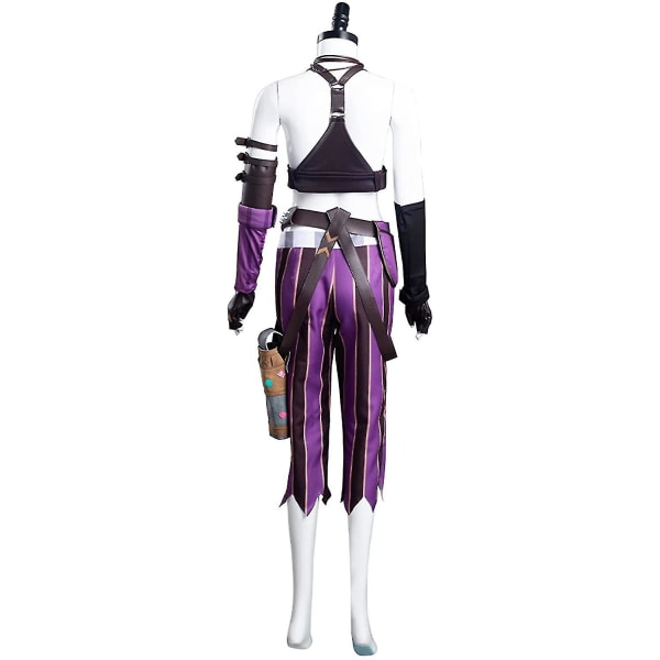Snabb Leverans 2021 Cosplay Set, League Of Legends, Arcane League Of Legends Cosplay Kostym