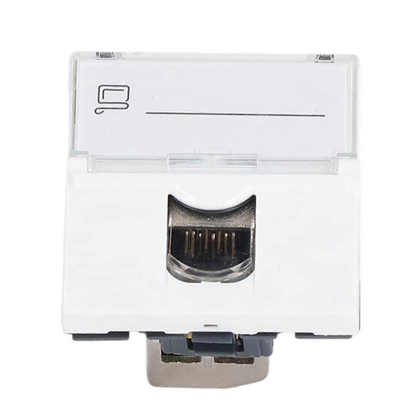 Netværks Jack Modul CAT6A RJ45 Fransk Adapter Skærmet ABS Tilbehør til Computer