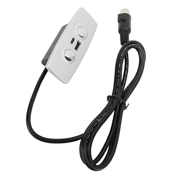 Udskiftningscontroller til lænestol, 2 knapper, 5 ben, USB Type C, Elektrisk løftestol, Sofa, Håndbetjeningskontakt