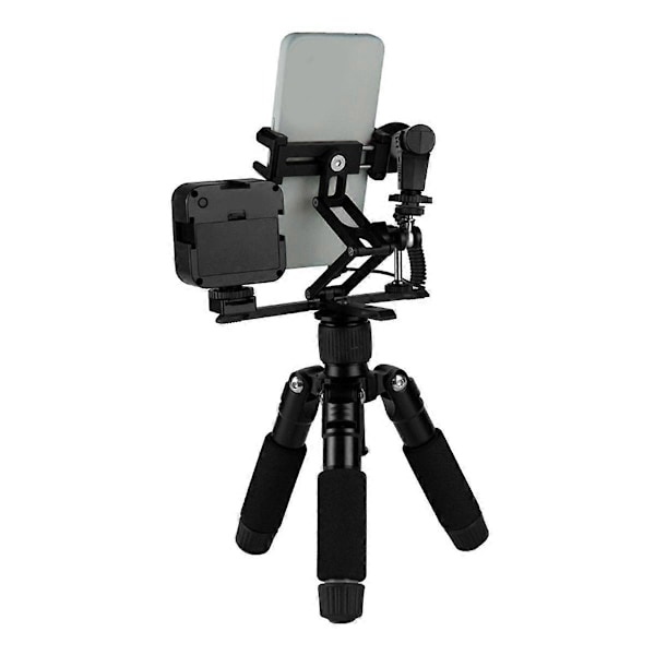 Foldbart Tripod Mini Lomme Magnetisk Telefon Tripod Stativ Selfe Stick Bord Smartphone Holder til Video Fotografering