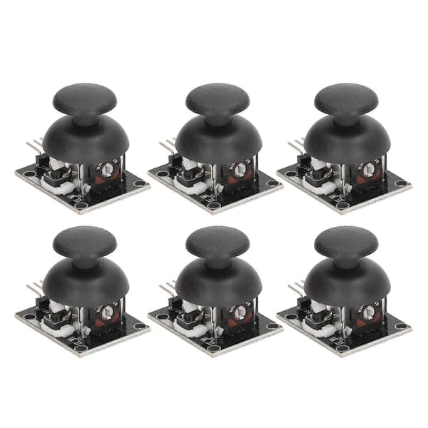 6 Sett Joystick Sensor Spillkontroller Modul X Y Doble Akser Erstatningssett Kit KY?023