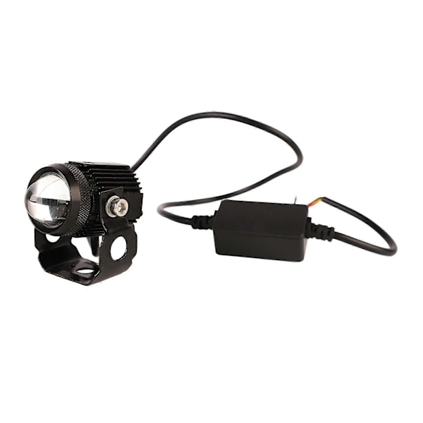 Motorcykel LED Spotlight Høj Lysstyrke Høj Lav Stråle Dobbelt Farver Vandtæt til Bil SUV ATV UTV Gul Lav Stråle, Hvid Høj Stråle