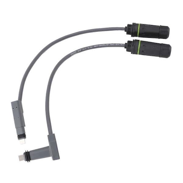 2 KPL SPX-liitin RJ45-adapteriin 1200 Mbps IP68 Vedenpitävä Ethernet-kaapelin liitin Dishy- ja reititin-satelliitille