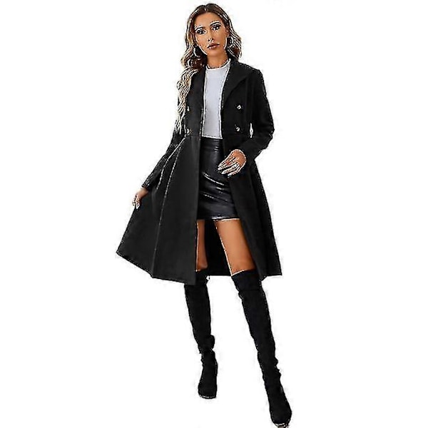 Dame Dobbelspent Trenchcoat S