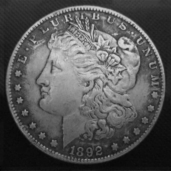 1892 Gamle Morgan US Dollar Mindesmønter Samlerobjekter Håndlavede Håndværk Gaver