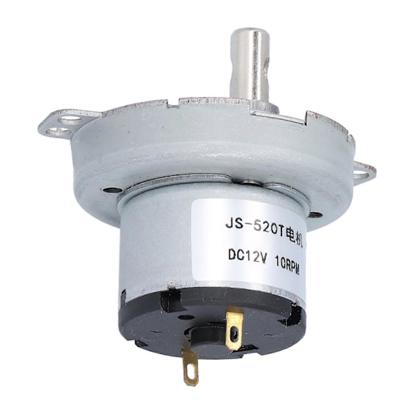 Gearmotor Reduktionsgearkasse Udstyr Industriel Kontrol Forsyninger 10RPM DC12V JS?520T