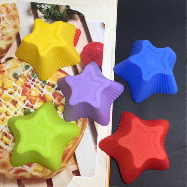 Silikonform Non-stick Varmebestandig Myk Silikon Bakeform for Kakebaking TSUNDEAU