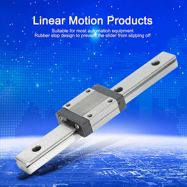 MGN15C Lineær Skinne Guide Leje Stål Lineær Glideskinne til 3D Printere CNC Maskine 150mm
