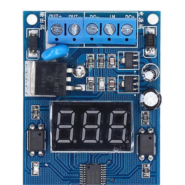 MOS Tube Kontrolkort Justerbart Trigger Cyklus Forsinkelses Switch Modul Optokobler Isolation E7A4