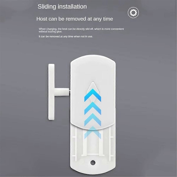 Ny Trådløs Lysknap Fjernbetjeningsknap WRemote Knap Lazy Lights Off Finger Robot Genopladelig Lang Standby