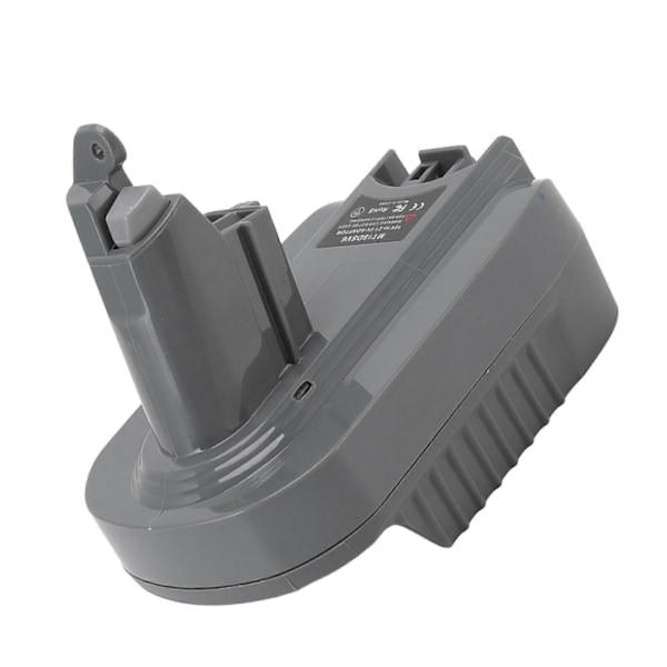 Dammsugare Batteriomvandlare ABS 18V till 21.6V Överhettningsskydd Dammsugare Batteri Konverteringsadapter för MT18DSV6