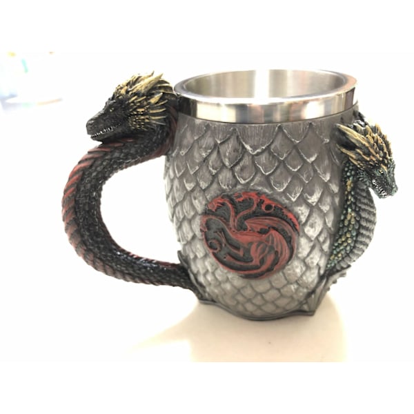 Game of Thrones Mugg Bägare Rostfritt Stål Resin Vinglas color8