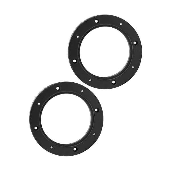 2 stk 4in Bil Audio Høyttaler Ringpute Svart Bil Modifikasjon Erstatning Universal
