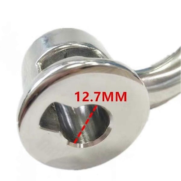 Spiralbelagt deigkrok, metall deigkrok for 5K7SDH Spiralizer KA 7QT 5KSM7580X 5KSM7586P 5KSM7990 5KSM8990