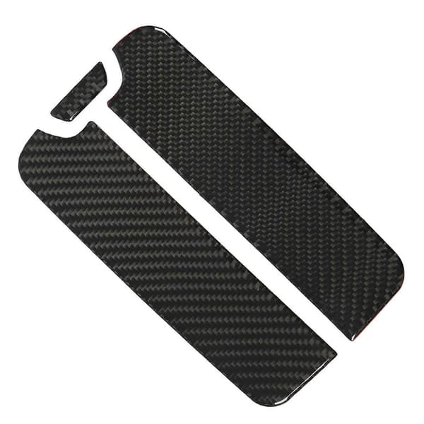Bageste Armlænsboks Panel Trim Ægte Kulfiber Dekoration Udskiftning til M3 E92 Coupe 2007?2013