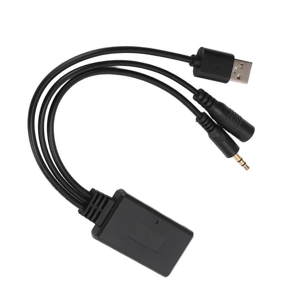 Bil Bluetooth Aux Kabel Mikrofon Handsfree Adapter Ersättning för Cooper Z4 E60 E63 E64 E66 E81 E90