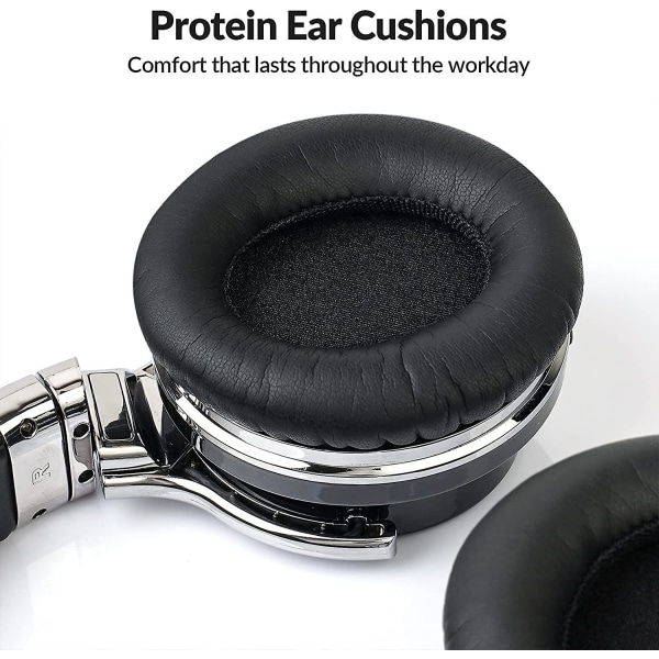 Aktiv brusreducering Hörlurar Bluetooth Hörlurar med Mikrofon Black
