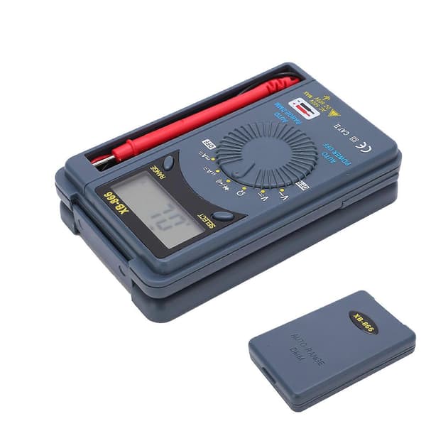 XB866 Lomme Multimeter Digital Display Multifunktionel Bærbar Stort Område Høj Nøjagtighed Voltmeter