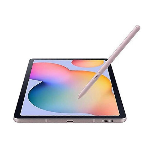 Skärm Touch Penna för Galaxy Tab S6 Lite S6Lite P610 P615 Magnetisk med Ersättningspenna och Clip Blå