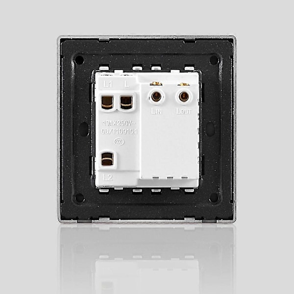 220v Universal Justering Takvifte Hastighetskontroll Hastighetsjusterer Med Bryter Gray