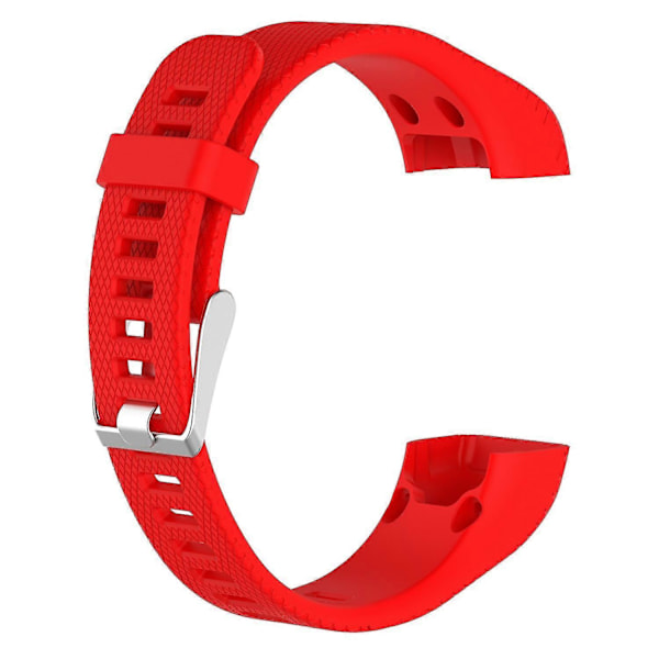 Pehmeä kellon ranneke asennustyökaluilla Garmin Vivosmart HR+/Approach X10/X40 -kelloille Red