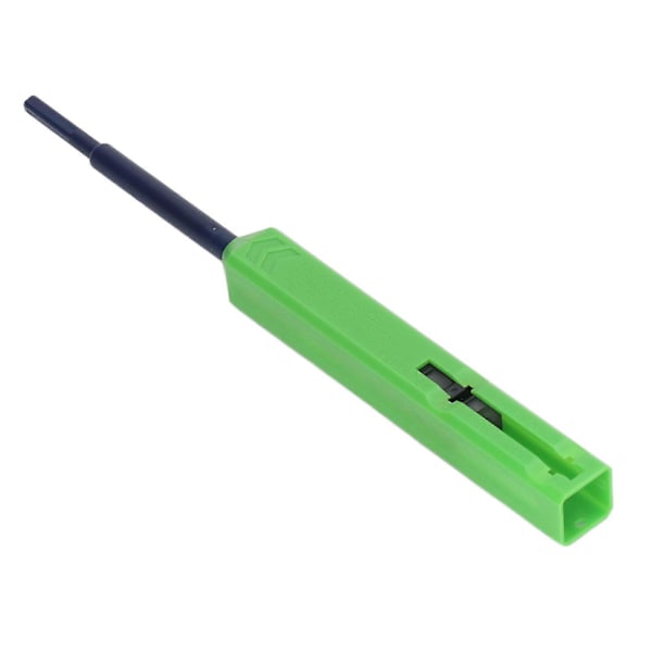 LC Fiber Optisk Rensepen 1 Klik Optisk Fiber End Cleaner Ikke-Statisk Resin 1.25mm Grøn