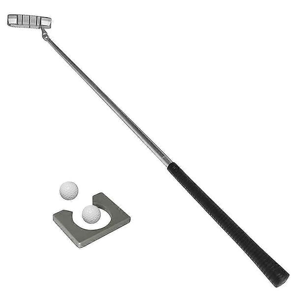 Golf Putting Set med Golfputter, 2 Golfbollar, Golf Putting Cup för Resor Inomhus Golf Putting Träning