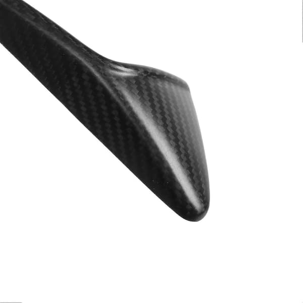 1 Par Side Kamera Ventil Deksel Trim Ekte Karbonfiber Dekor Erstatning for Tesla Model 3 Model Y Matt