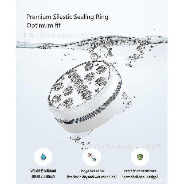 Lay-Z-Spa LED-altaan valokaluste 7 värillä veden alla