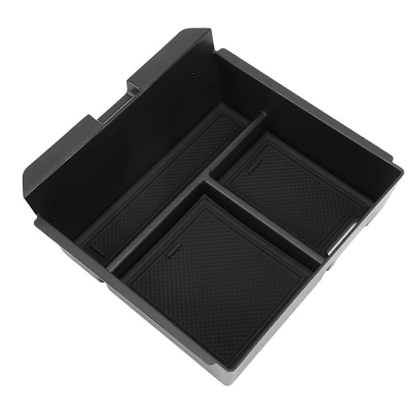 Midtkonsoll Organizer Brett Skjult Design Midtkonsoll Innleggsbrett Oppbevaringsboks Erstatning for Tesla Model 3 Highland 2024 Silikon