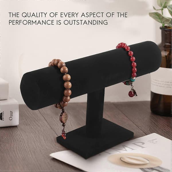 Stand Armbånd Kæde Armring Ur T-bar Stativ Holder Display Smykker